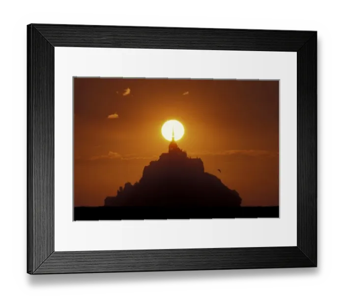 Framed Print : France, Normandy. Mont Saint Michele Framed Print : France, Normandy. Mont Saint Michele