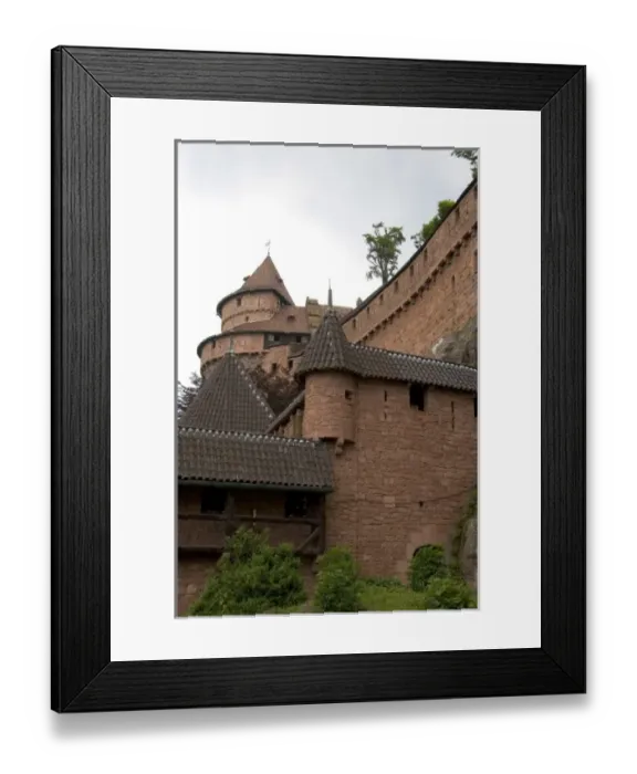 Framed Print : Koeningsberg Castle in Eastern France Framed Print : Koeningsberg Castle in Eastern France