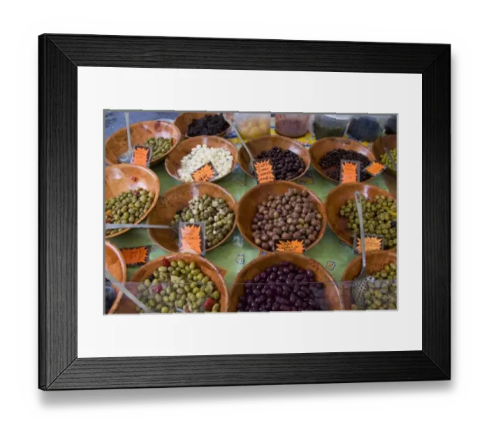 Framed Print : France, Midi-Pyrenees, Lot Department, Cahors. Picnic fare in Cahors, France Framed Print : France, Midi-Pyrenees, Lot Department, Cahors. Picnic fare in Cahors, France