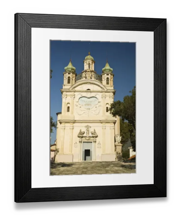 Framed Print : Santuario di Nostra Signora della Costa, The Shrine of Our Lady of the Coast. San Remo Framed Print : Santuario di Nostra Signora della Costa, The Shrine of Our Lady of the Coast. San Remo