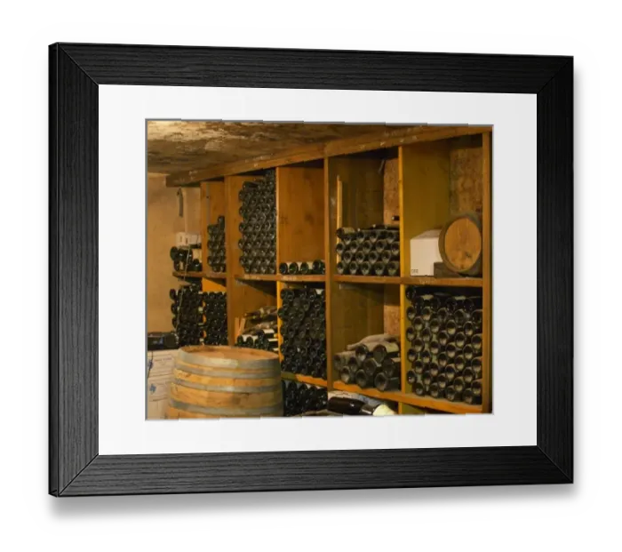 Framed Print : Old wine bottles aging in the wine cellar. Alain Voge, Cornas, Ardeche, Ardeche, France Framed Print : Old wine bottles aging in the wine cellar. Alain Voge, Cornas, Ardeche, Ardeche, France