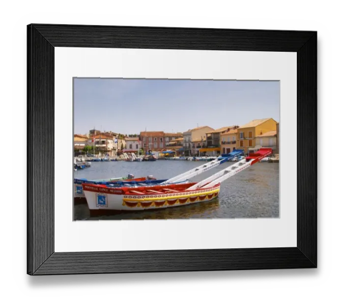 Framed Print : The pleasure boat harbour in Meze. Languedoc. France. Europe Framed Print : The pleasure boat harbour in Meze. Languedoc. France. Europe