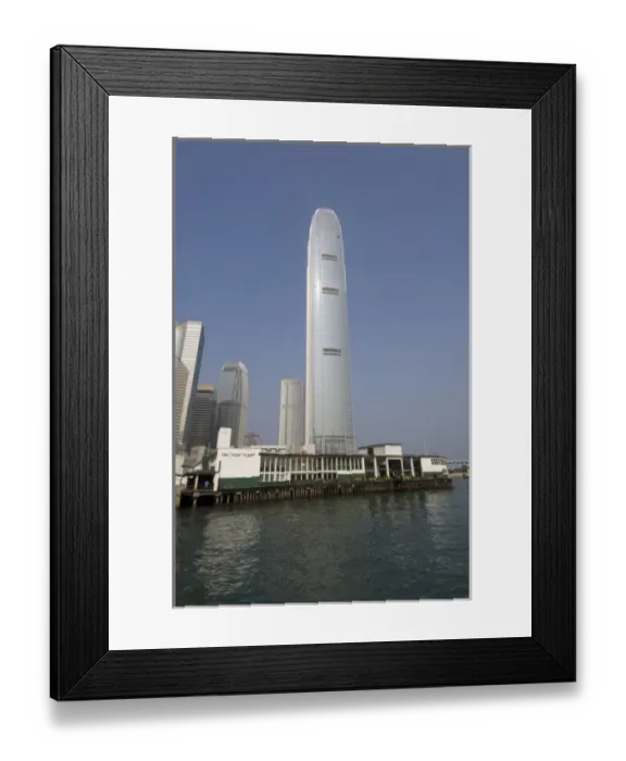 Framed Print : Two IFC Building, Central district, Hong Kong, China Framed Print : Two IFC Building, Central district, Hong Kong, China