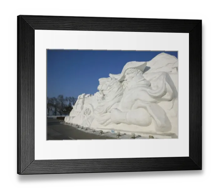 Framed Print : CHINA, Heilongjiang Province, Haerbin (Harbin). Harbin International Sun Island Snow Framed Print : CHINA, Heilongjiang Province, Haerbin (Harbin). Harbin International Sun Island Snow