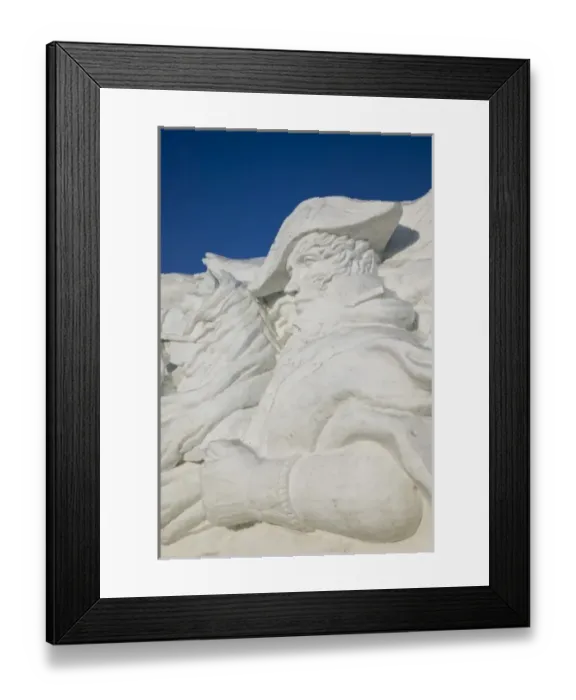 Framed Print : CHINA, Heilongjiang Province, Haerbin (Harbin). Harbin International Sun Island Snow Framed Print : CHINA, Heilongjiang Province, Haerbin (Harbin). Harbin International Sun Island Snow