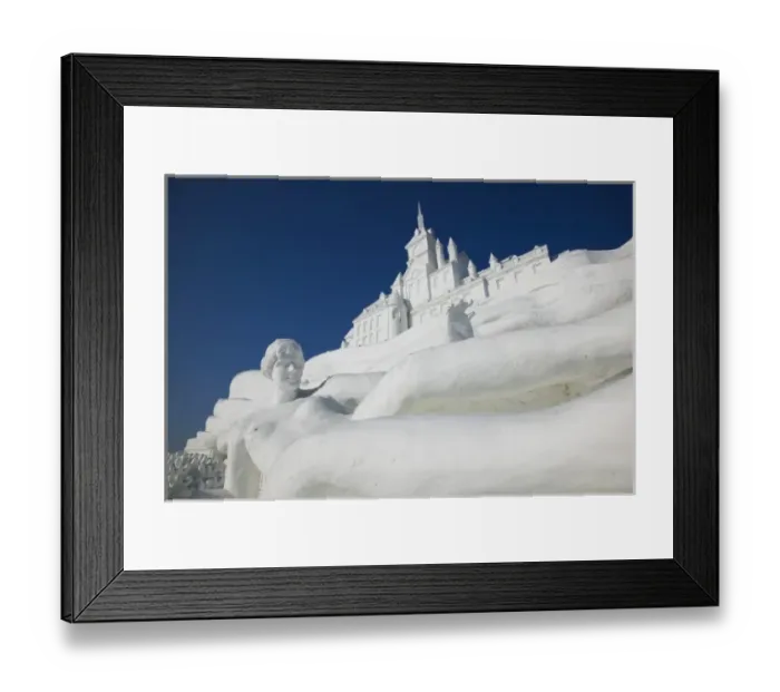 Framed Print : CHINA, Heilongjiang Province, Haerbin (Harbin). Harbin International Sun Island Snow Framed Print : CHINA, Heilongjiang Province, Haerbin (Harbin). Harbin International Sun Island Snow