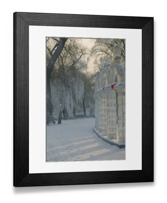 Framed Print : CHINA, Heilongjiang Province, Haerbin (Harbin). Ice Sculpture at the Ice Lantern Framed Print : CHINA, Heilongjiang Province, Haerbin (Harbin). Ice Sculpture at the Ice Lantern