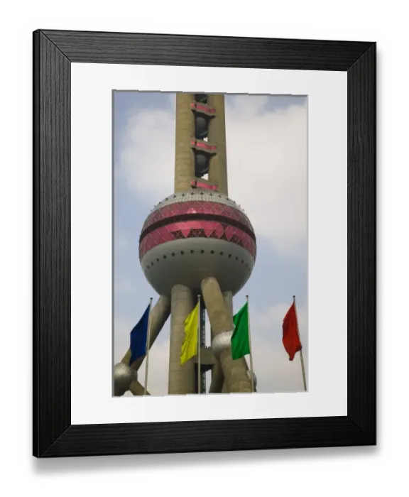 Framed Print : CHINA, Shanghai. Pudong District- Oriental Pearl Tower Framed Print : CHINA, Shanghai. Pudong District- Oriental Pearl Tower