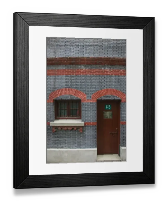 Framed Print : CHINA, Shanghai. French Concession Area- #127 Taicang Road- Where Chairman Mao stayed Framed Print : CHINA, Shanghai. French Concession Area- #127 Taicang Road- Where Chairman Mao stayed