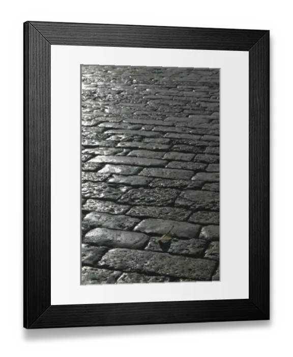 Framed Print : CHINA, Yunnan Province, Lijiang. Old Town stone walkway detail with dramatic light Framed Print : CHINA, Yunnan Province, Lijiang. Old Town stone walkway detail with dramatic light