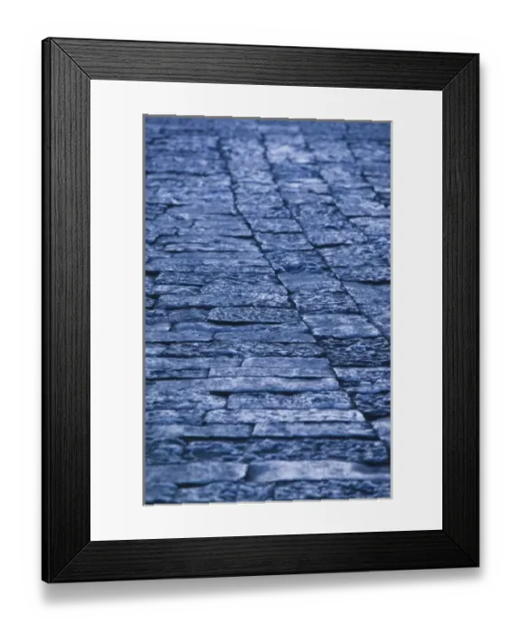 Framed Print : CHINA, Yunnan Province, Lijiang. Old Town, pedestrain zone paving stone detail Framed Print : CHINA, Yunnan Province, Lijiang. Old Town, pedestrain zone paving stone detail