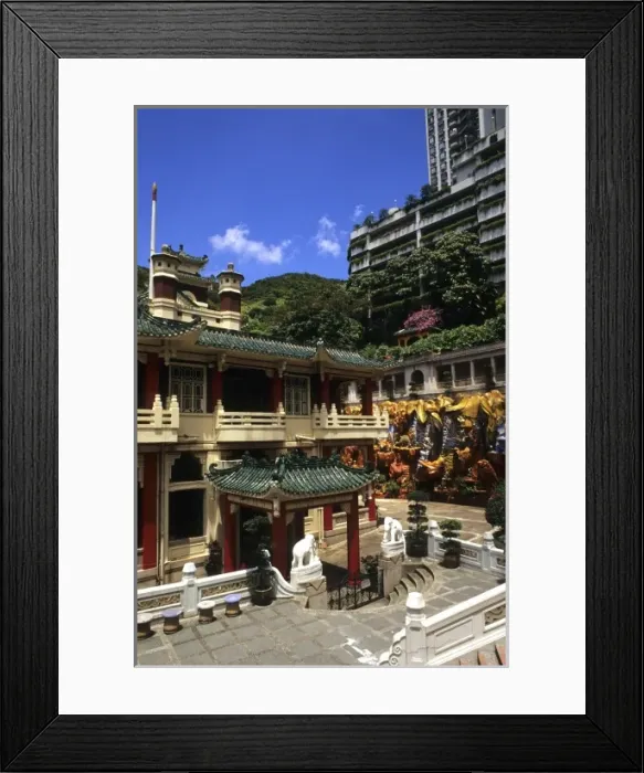 Framed Print : Asia, China, Hong Kong. Tiger Balm Gardens Framed Print : Asia, China, Hong Kong. Tiger Balm Gardens
