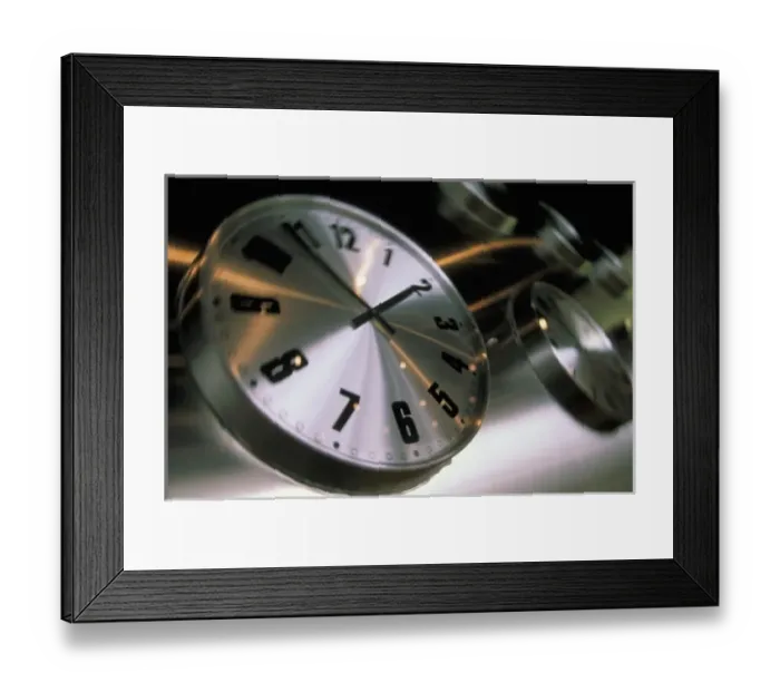 Framed Print : Asia, Hong Kong. Wall Clock in Hong Kong Station Framed Print : Asia, Hong Kong. Wall Clock in Hong Kong Station