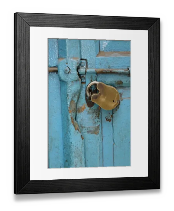 Framed Print : Doorway details among the gullies of Delhi, India Framed Print : Doorway details among the gullies of Delhi, India