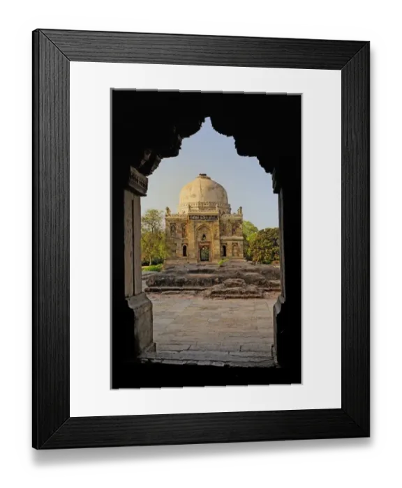 Framed Print : Mosque of Sheesh Gumbad, Lodhi Gardens, New Delhi, India Framed Print : Mosque of Sheesh Gumbad, Lodhi Gardens, New Delhi, India