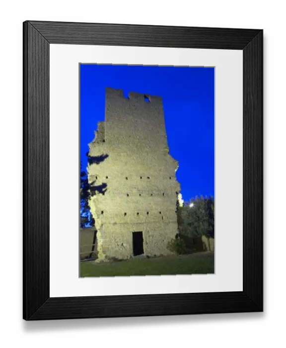 Framed Print : The Tower. Domaine La Tour Boisee. In Laure-Minervois. Minervois. Languedoc. France Framed Print : The Tower. Domaine La Tour Boisee. In Laure-Minervois. Minervois. Languedoc. France