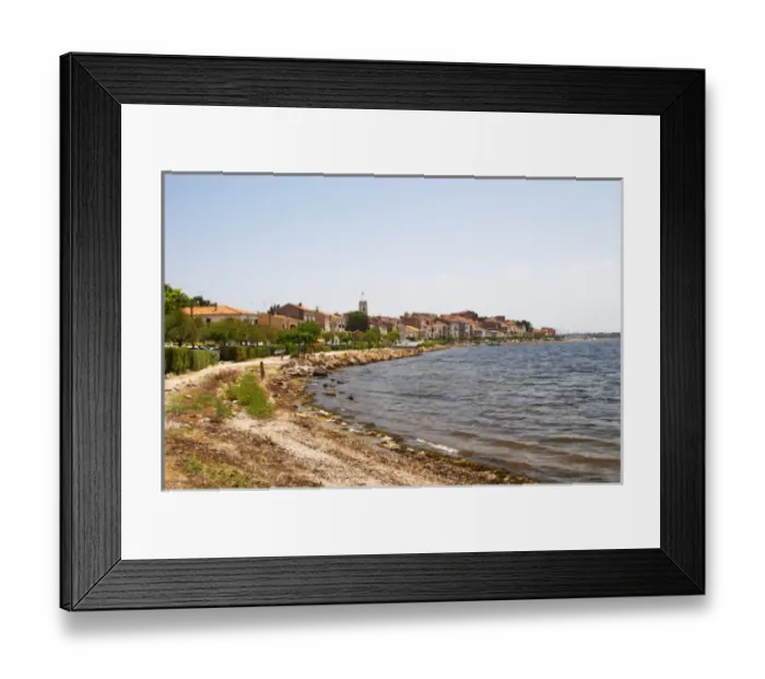 Framed Print : Bouzigues Languedoc. France. Europe