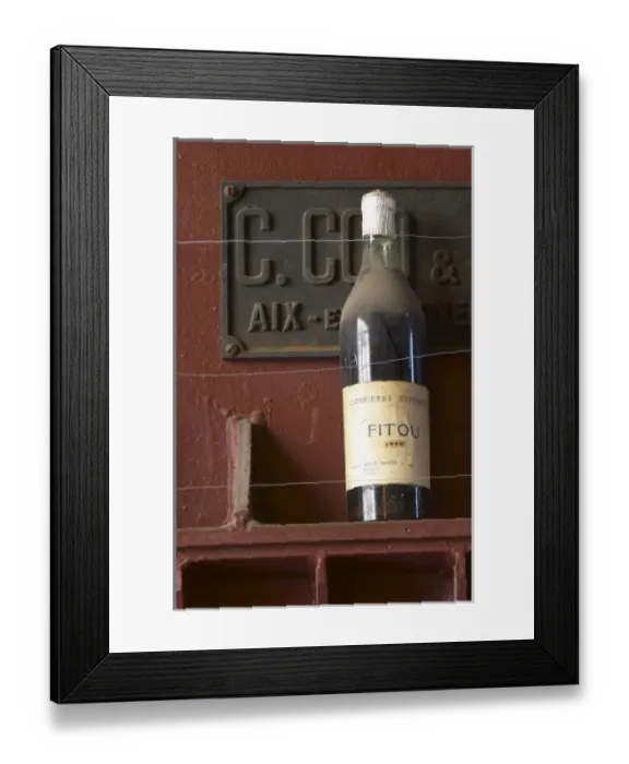 Framed Print : Fitou Corbieres (!) Superieur 1945 Francois Berge Sirven Paziols. Domaine Bertrand-Berge In Paziols Framed Print : Fitou Corbieres (!) Superieur 1945 Francois Berge Sirven Paziols. Domaine Bertrand-Berge In Paziols