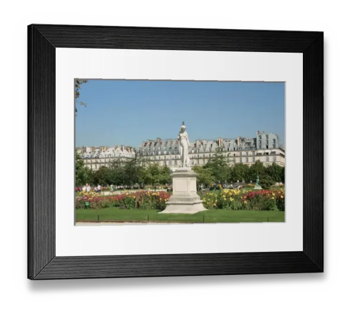 Framed Print : The Tuileries Garden. Paris, France Framed Print : The Tuileries Garden. Paris, France