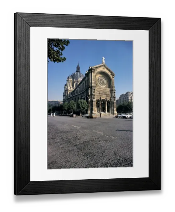 Framed Print : Europe, France, Paris. Many feel that St. Augustin is the greatest 19th-century church in Paris Framed Print : Europe, France, Paris. Many feel that St. Augustin is the greatest 19th-century church in Paris