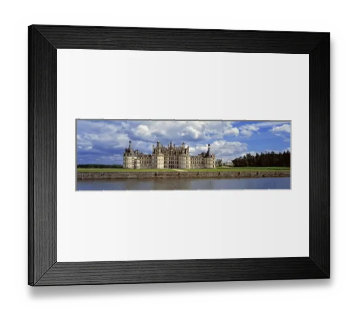 Framed Print : Europe, France, Chambord. The Cosson River fronts Chateau de Chambord, World Heritage Site Framed Print : Europe, France, Chambord. The Cosson River fronts Chateau de Chambord, World Heritage Site