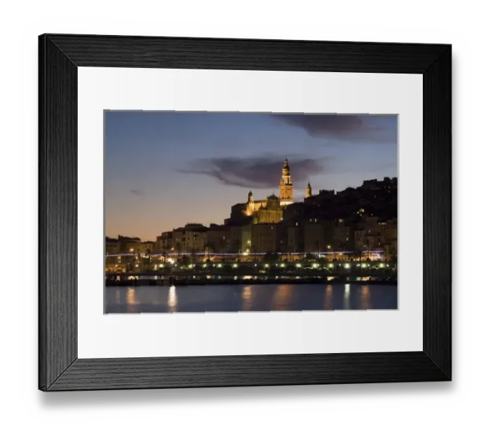 Framed Print : France, Alpes Maritimes, Cote d Azur, Menton