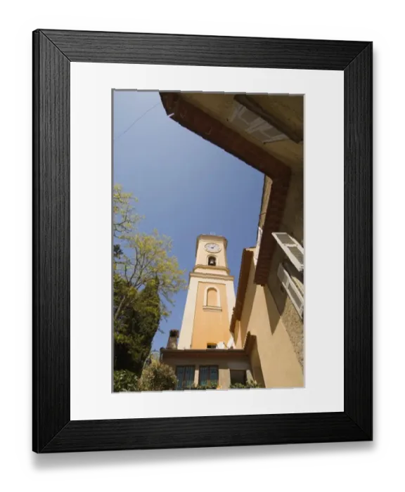 Framed Print : Eze-Village, Cote d Azur, France Framed Print : Eze-Village, Cote d Azur, France