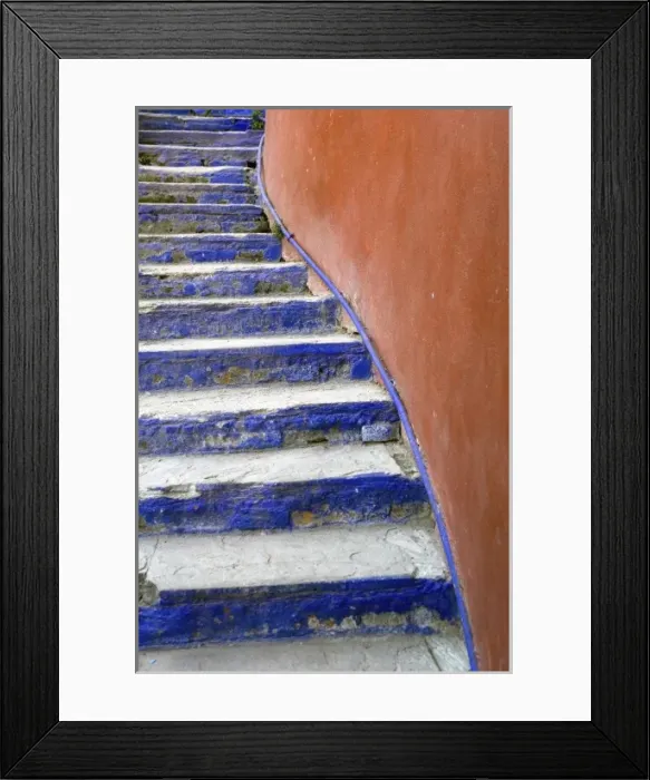 Framed Print : Mexico, Guanajuato. Colorful stairs leading to a restaurant in downtown Guanajuato Framed Print : Mexico, Guanajuato. Colorful stairs leading to a restaurant in downtown Guanajuato