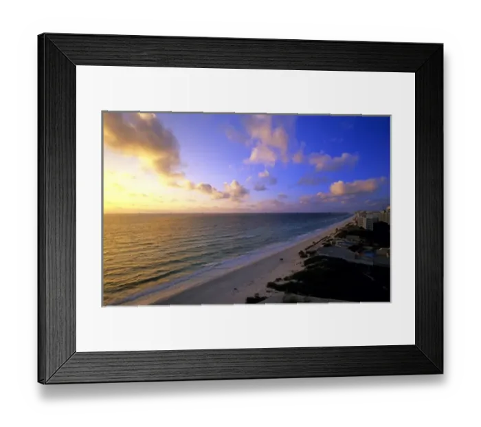 Framed Print : Cancun beach, Mexico Framed Print : Cancun beach, Mexico