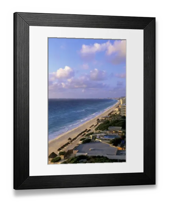 Framed Print : Cancun beach, Mexico Framed Print : Cancun beach, Mexico
