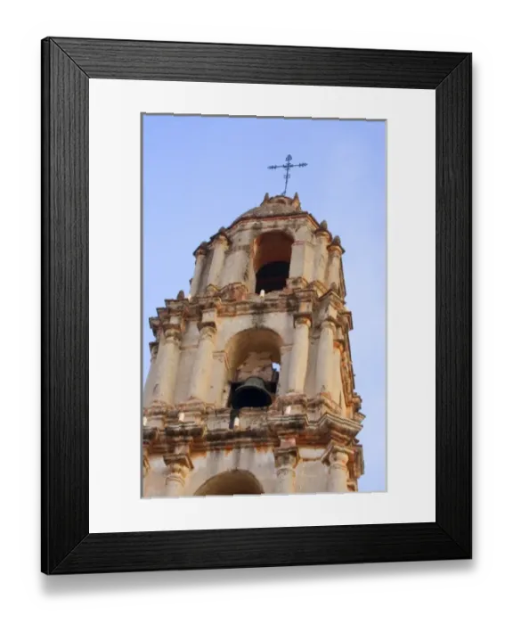 Framed Print : North America, Mexico, Guanajuato state, San Miguel de Allende. This is the bell