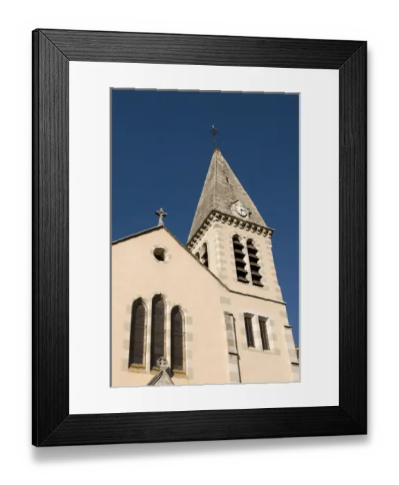 Framed Print : Castellane church, Provence, France Framed Print : Castellane church, Provence, France