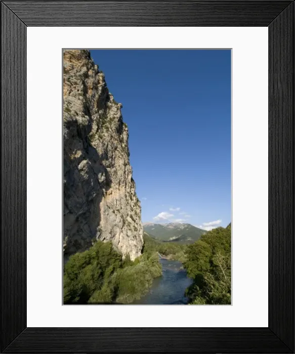Framed Print : Castellane, Provence, France Framed Print : Castellane, Provence, France