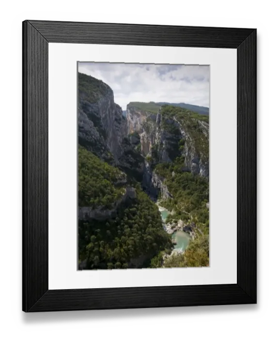 Framed Print : Verdon river, Gorges du Verdon, Provence, France