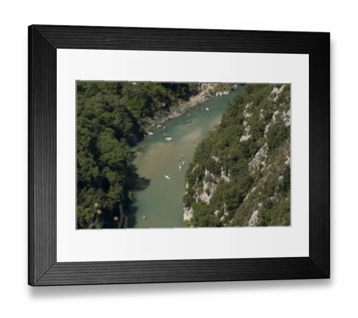 Framed Print : Verdon river, Gorges du Verdon, Provence, France Framed Print : Verdon river, Gorges du Verdon, Provence, France
