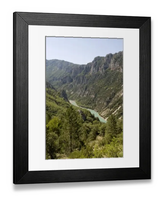Framed Print : Verdon river, Gorges du Verdon, Provence, France Framed Print : Verdon river, Gorges du Verdon, Provence, France