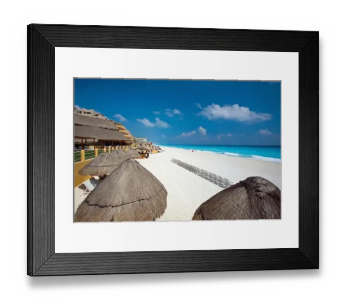 Framed Print : Fiesta Americana Resort, Cancun, Mexico