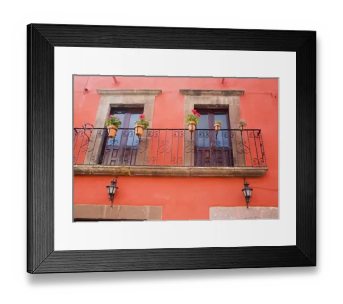 Framed Print : North America, Central Mexico, Guanajuato state, San Miguel de Allende. Window with flower pots Framed Print : North America, Central Mexico, Guanajuato state, San Miguel de Allende. Window with flower pots