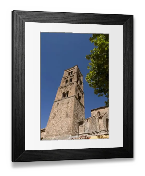 Framed Print : Bell tower, Moustiers-Sainte-Marie, Provence, France Framed Print : Bell tower, Moustiers-Sainte-Marie, Provence, France