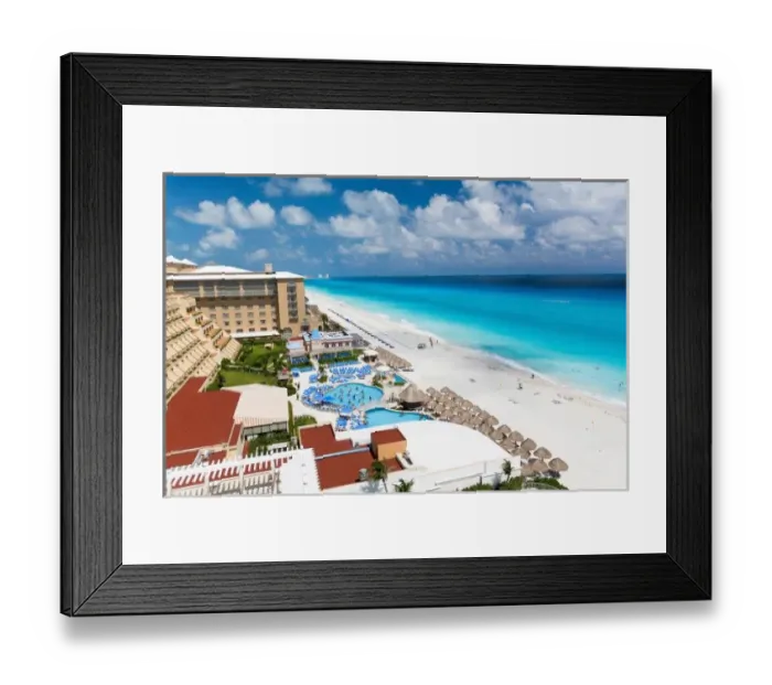 Framed Print : Cancun, Mexico Framed Print : Cancun, Mexico