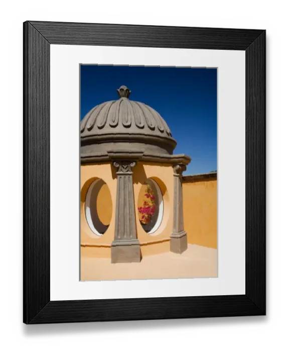 Framed Print : North America, Mexico, Guanajuato state, San Miguel de Allende. A rooftop gazebo Framed Print : North America, Mexico, Guanajuato state, San Miguel de Allende. A rooftop gazebo