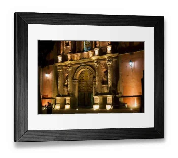 Framed Print : North America, Mexico, Guanajuato state, San Miguel de Allende. This is the church