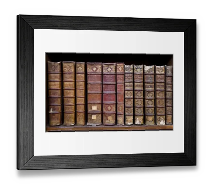 Framed Print : France, Corsica. Old books in Ajaccio municipal library Framed Print : France, Corsica. Old books in Ajaccio municipal library