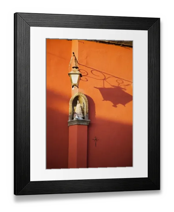 Framed Print : North America, Mexico, Guanajuato state, San Miguel de Allende. A street lantern Framed Print : North America, Mexico, Guanajuato state, San Miguel de Allende. A street lantern