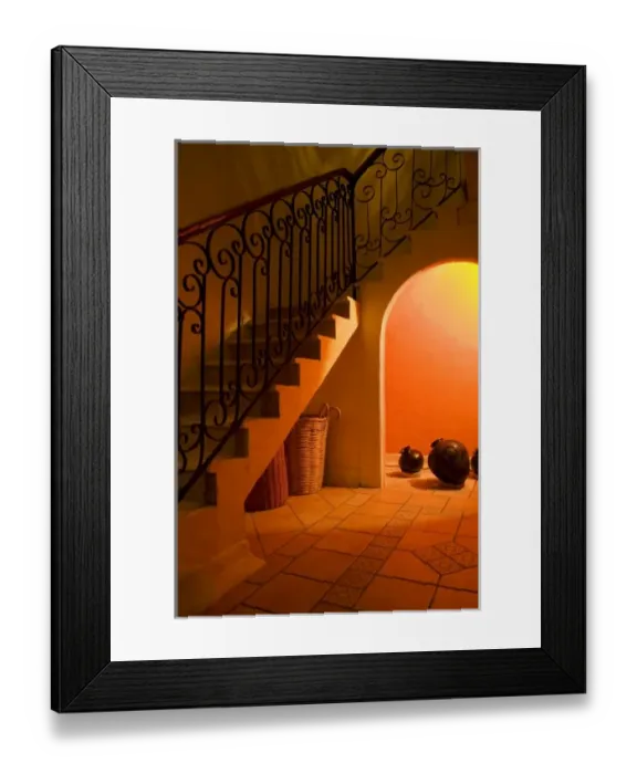Framed Print : North America, Mexico, Yucatan, Merida. This is the interior of Hotel MedioMundo at night Framed Print : North America, Mexico, Yucatan, Merida. This is the interior of Hotel MedioMundo at night