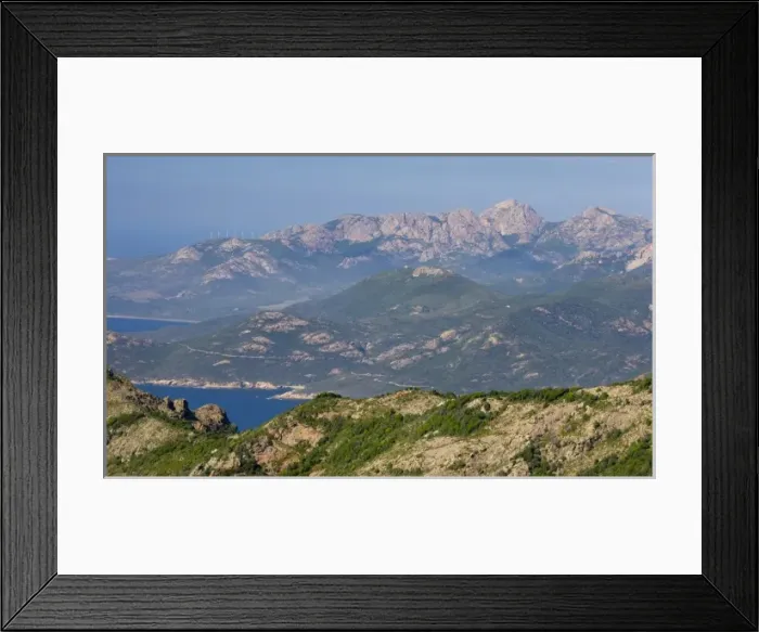 Framed Print : France, Corsica. View of Monte Cintu from summit along the Mare e Monte Nord Trail Framed Print : France, Corsica. View of Monte Cintu from summit along the Mare e Monte Nord Trail