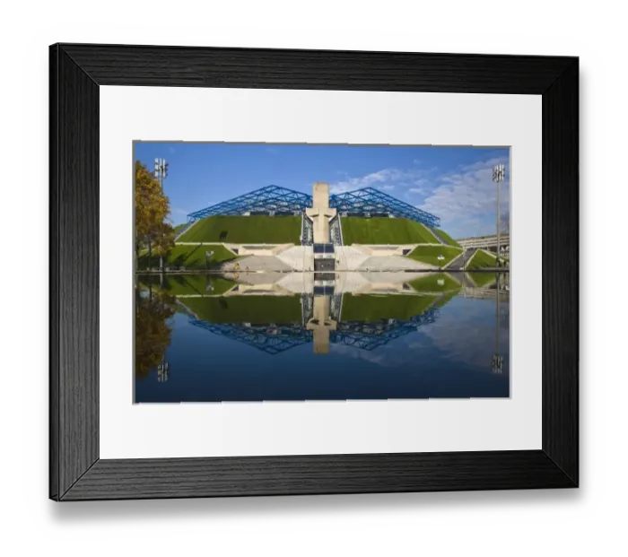 Framed Print : France, Paris, Palais-Omnisports de Bercy, sports and performance venue Framed Print : France, Paris, Palais-Omnisports de Bercy, sports and performance venue