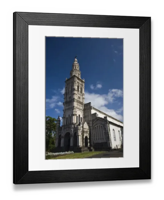 Framed Print : France, Reunion Island, East Reunion, Ste-Anne, town church, Eglise Ste-Anne Framed Print : France, Reunion Island, East Reunion, Ste-Anne, town church, Eglise Ste-Anne