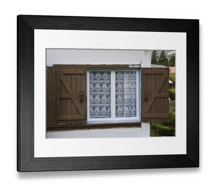Framed Print : France, Reunion Island, Plaine-des-Palmistes, Creole-style house detail Framed Print : France, Reunion Island, Plaine-des-Palmistes, Creole-style house detail