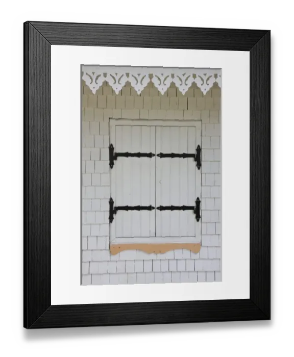 Framed Print : France, Reunion Island, Plaine-des-Palmistes, Creole-style house detail Framed Print : France, Reunion Island, Plaine-des-Palmistes, Creole-style house detail